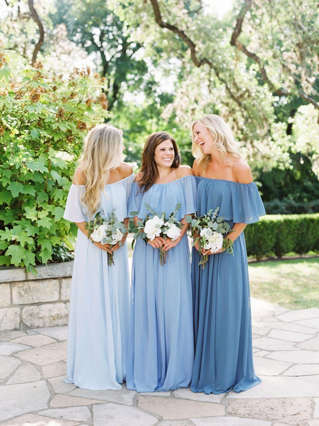 Abigail Chiffon Dress -   19 wedding Colors blue ideas