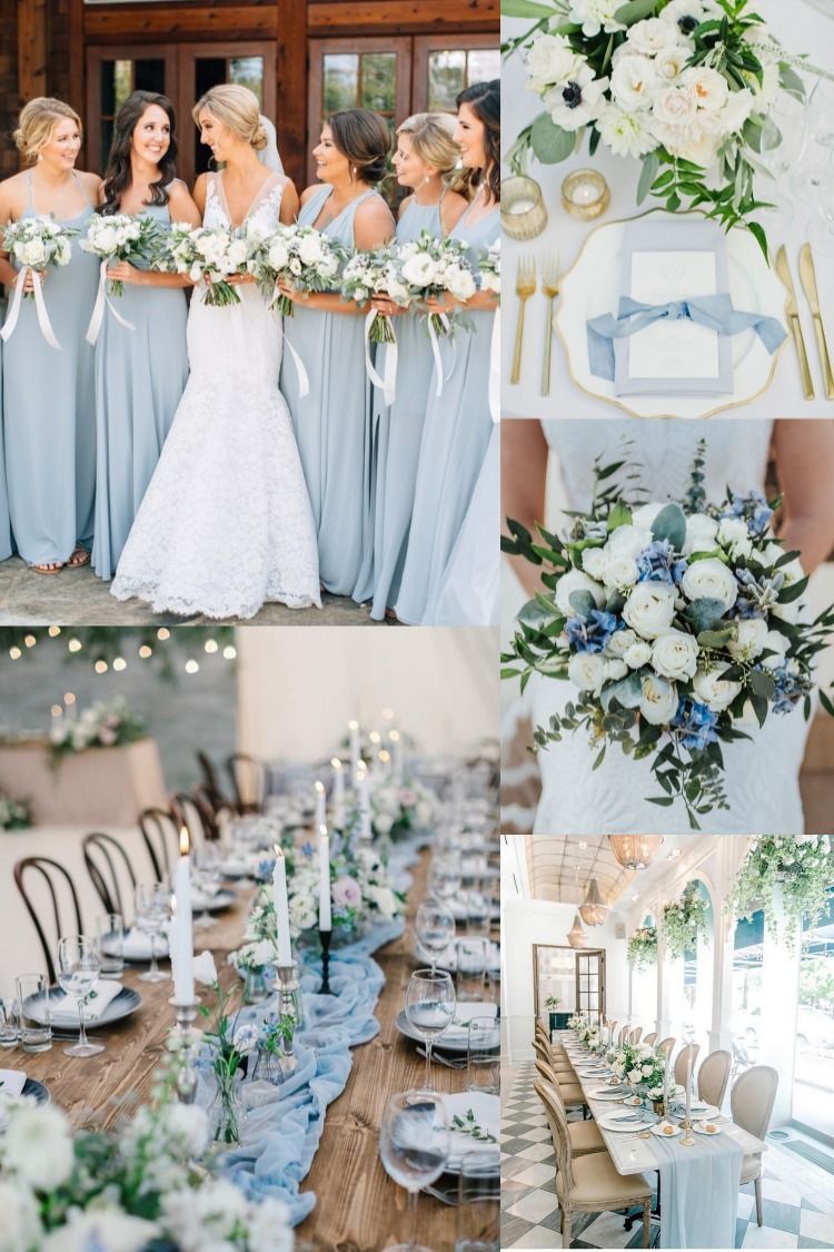 20 Light Blue Wedding Color Ideas for Spring 2020 -   19 wedding Colors blue ideas