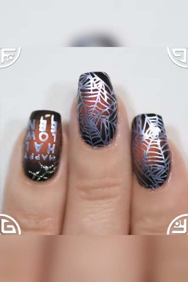 рџ‘» 10 Awesome Halloween Nail Design Videos You'll Love -   20 holiday Design video tutorials ideas