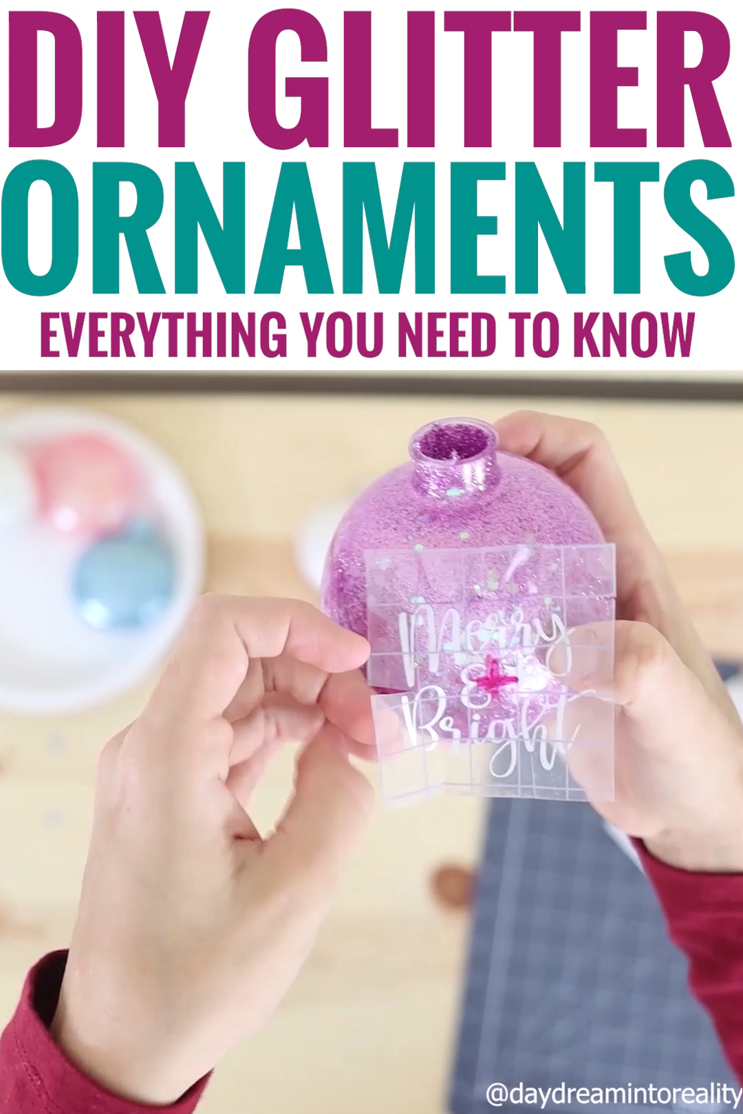 DIY Glitter Christmas Ornaments & Other Cool Techniques -   20 holiday Design video tutorials ideas