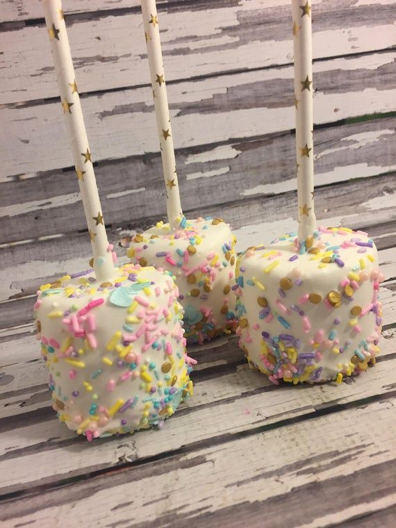 Jumbo Marshmallow Unicorn Themed Birthday Party Treats Sweets Table Set -   20 unicorn desserts Table ideas