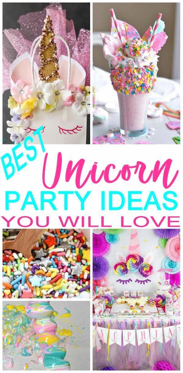 Unicorn Party Ideas -   20 unicorn desserts Table ideas