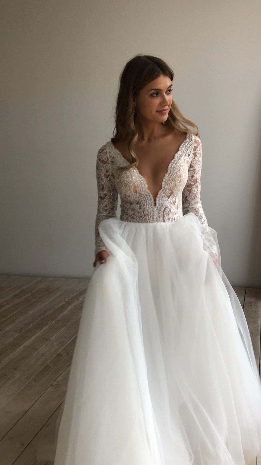 A line wedding dress Aviv. -   20 wedding dresses ideas