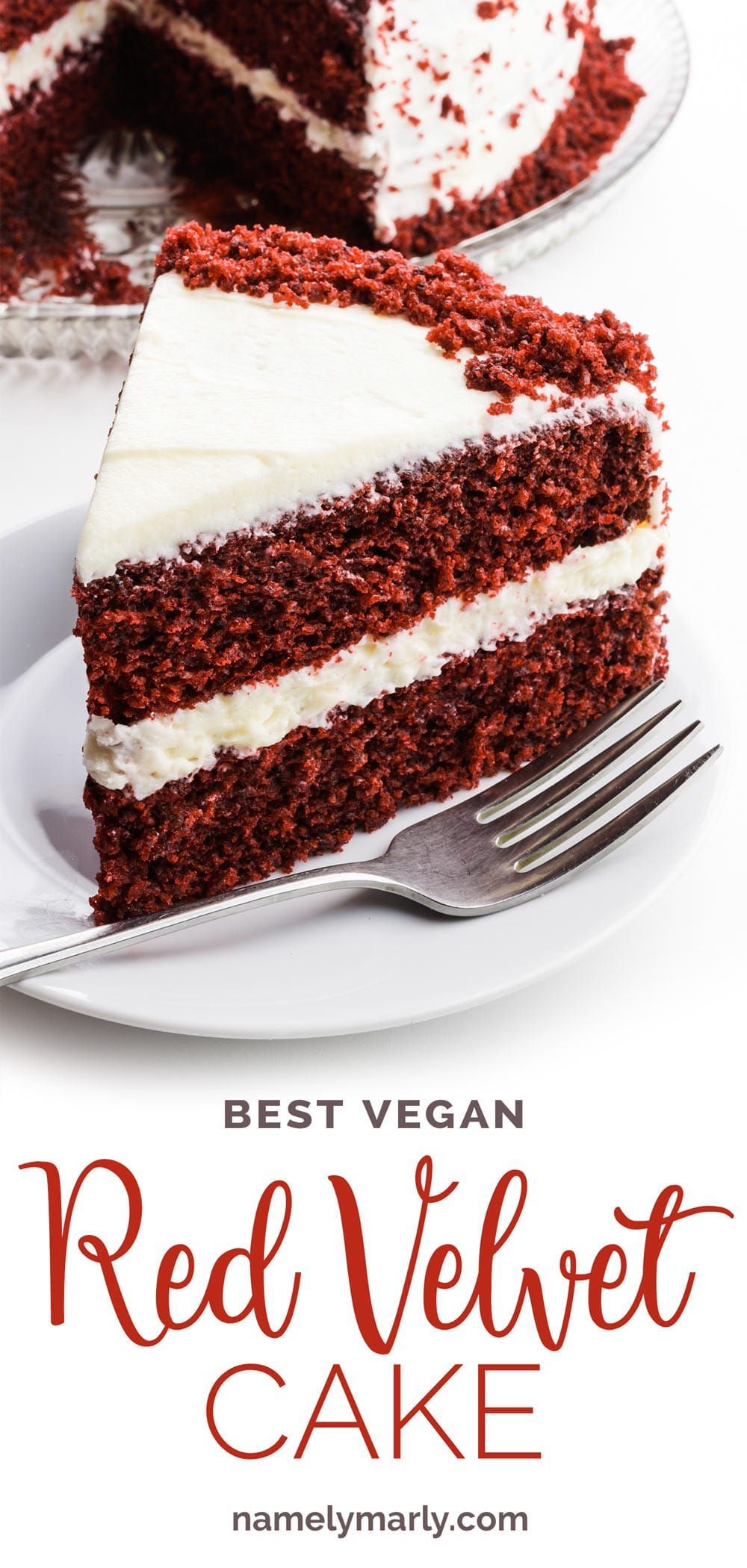 Vegan Red Velvet Cake - Namely Marly -   21 cake Carrot red velvet ideas