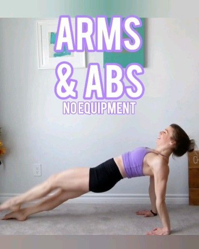 Arms & Abs No Equipment at Home Workout! -   21 fitness Videos lifestyle ideas