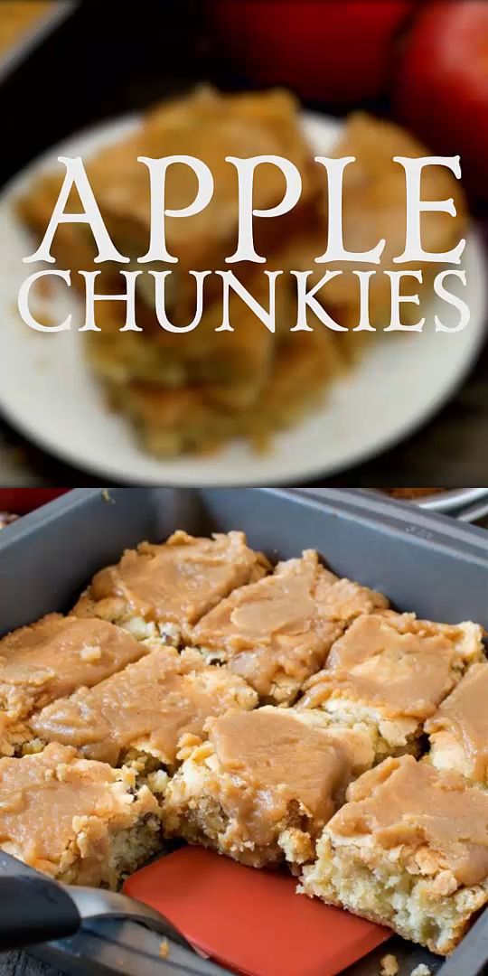 Apple Chunkies -   21 large desserts For A Crowd ideas