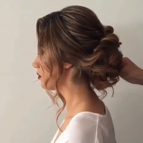 DIY Prom Wedding Updo Hairstyle Tutorial -   23 indian hairstyles Videos ideas