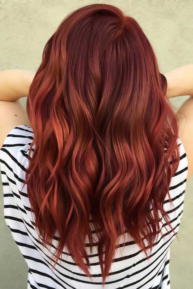 50 couleurs de cheveux rouges pour diff?rents tons de peau | LoveHairStyles.com -   7 hair Red cereza ideas