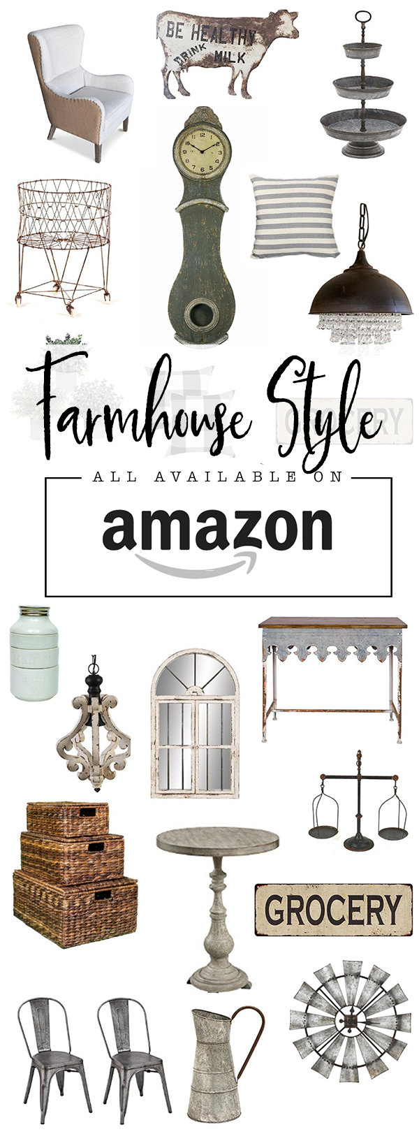 Farmhouse Style Finds All from Amazon -   9 home accessories Design fixer upper ideas