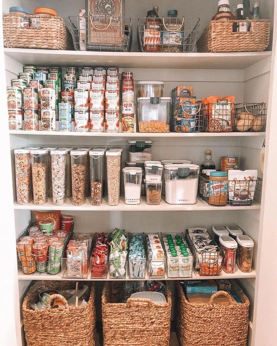 6 Tips on How to Organise Your Pantry -   11 diy projects Organizing organization ideas