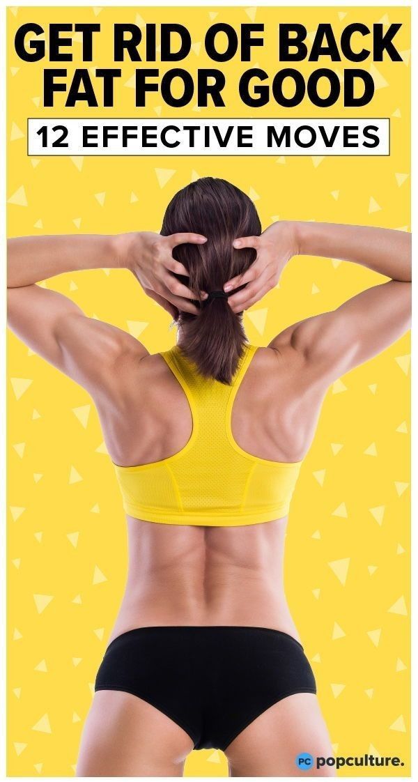 Get rid of back fat for good 12 effective moves -   13 fitness Frauen programm ideas