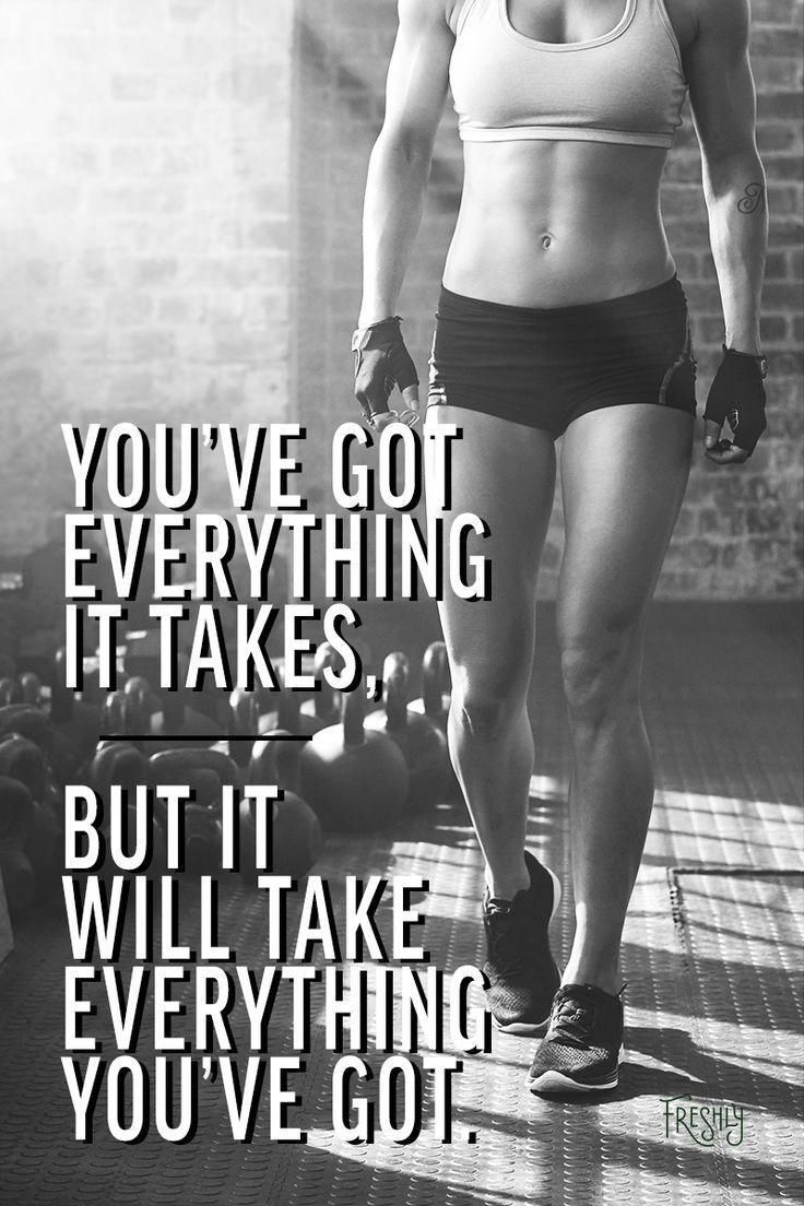 Push yourself No one else is going to do it for you, Workout Room Wall Vinyl, Weight room Exercise r -   13 fitness Frauen programm ideas