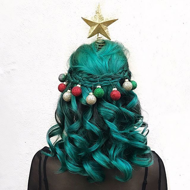 Christmas Hair -   14 christmas hairstyles ideas