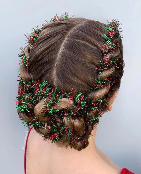 Easy Christmas Hairstyles For Wear This Holiday Season -   14 christmas hairstyles ideas