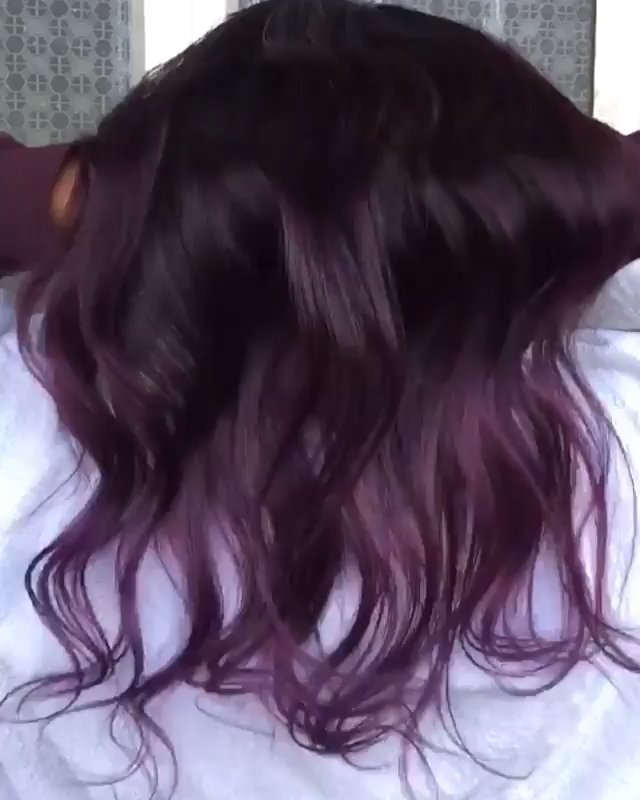 Purple Hair -   14 hair Purple brown ideas