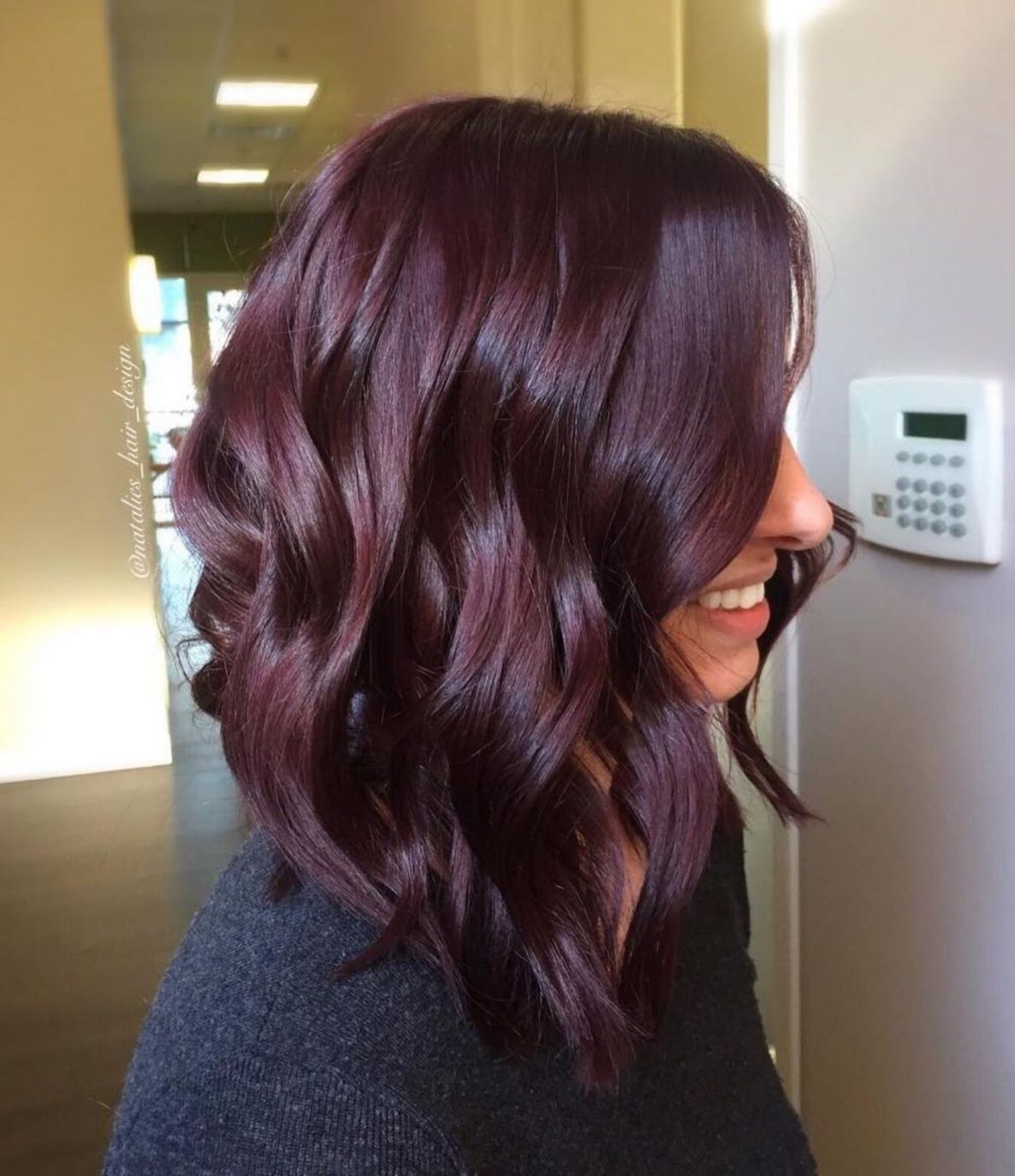 45 Shades of Burgundy Hair: Dark Burgundy, Maroon, Burgundy with Red, Purple and Brown Highlights -   14 hair Purple brown ideas