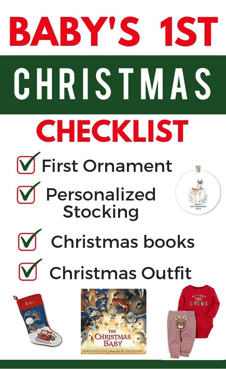 10 Keepsakes for Baby's First Christmas - Birth Eat Love -   14 holiday Checklist baby ideas