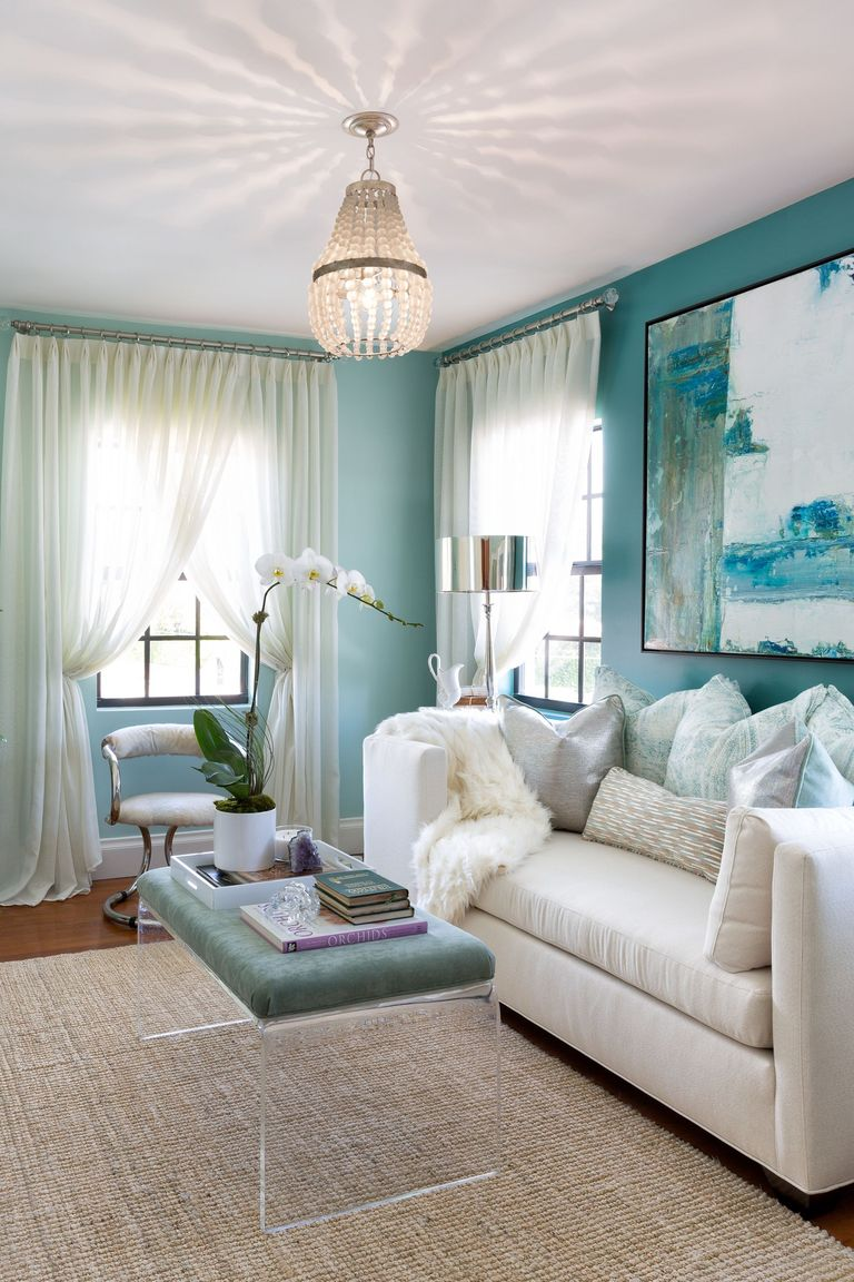Here's Proof That Blue Accent Walls Are Always a Good Idea -   14 home accents Living Room chic ideas