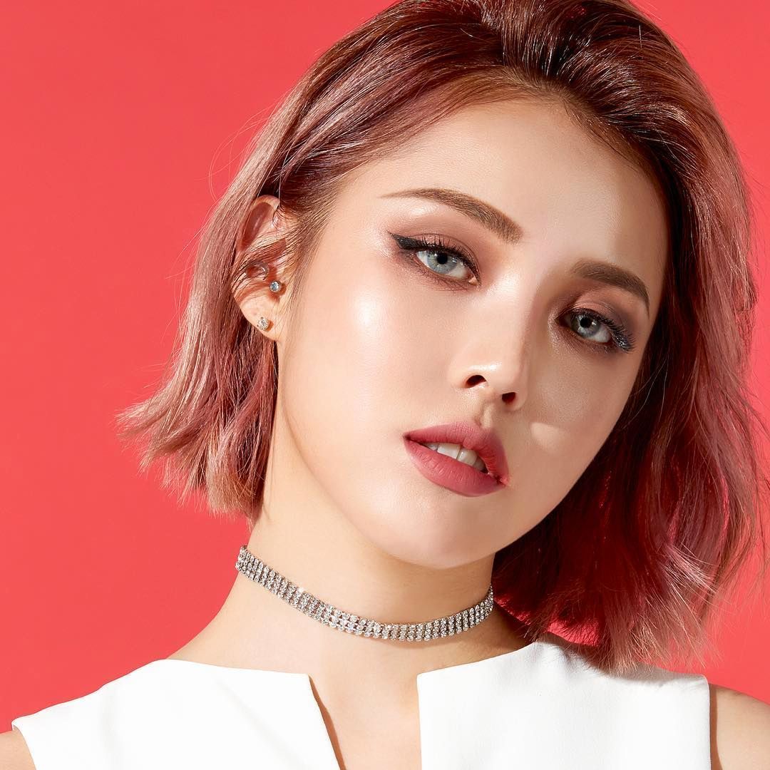 Get your game face ready with a bold red lip рџ’‹? -   14 makeup Korean pony ideas