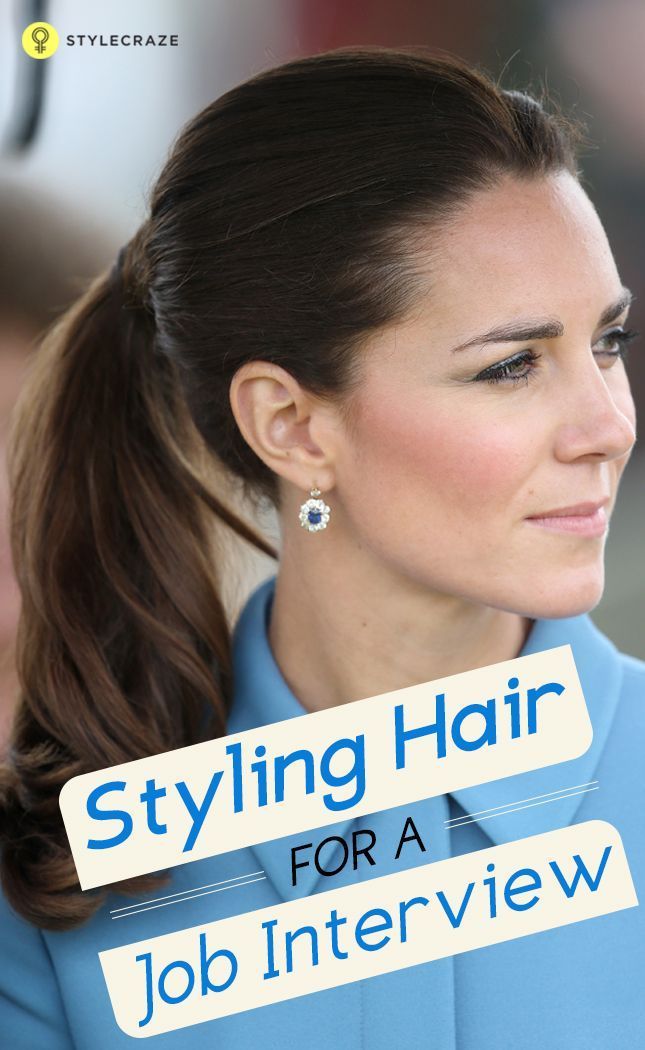 Styling Hair for a Job Interview -   14 proffesional hairstyles For Work ideas