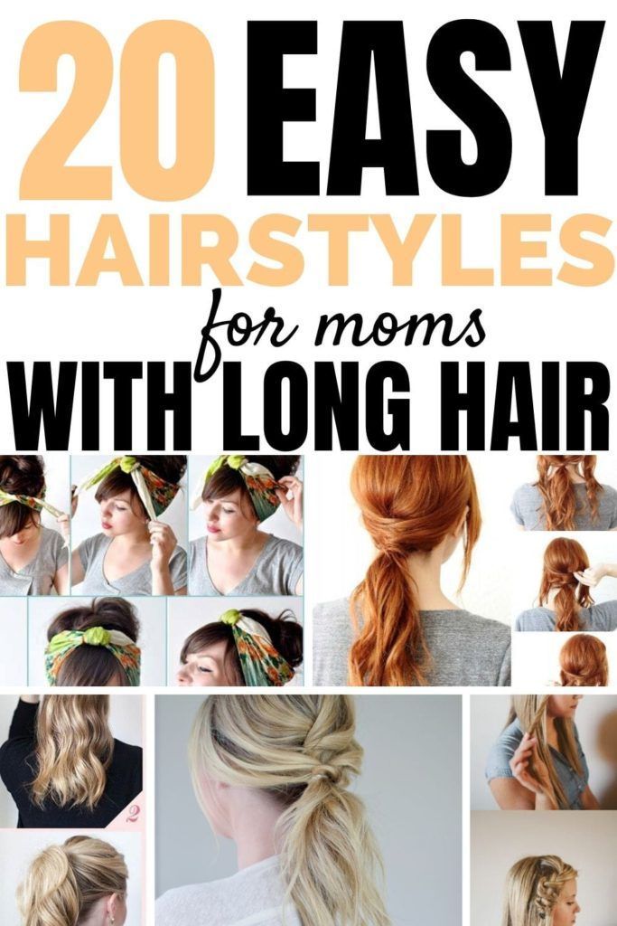 20 Easy Hairstyles for Moms With Long Hair -   14 proffesional hairstyles For Work ideas