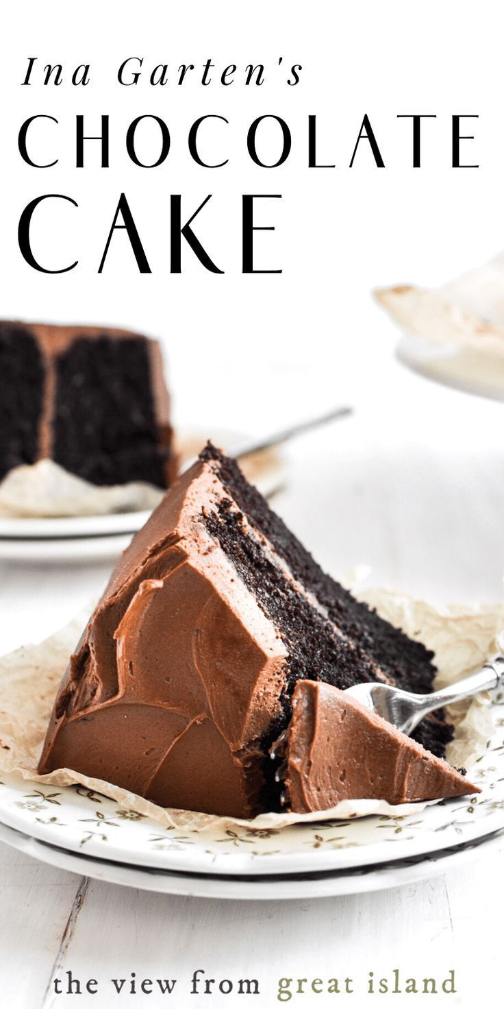 Ina Garten's Chocolate Cake -   15 chocolate cake Aesthetic ideas