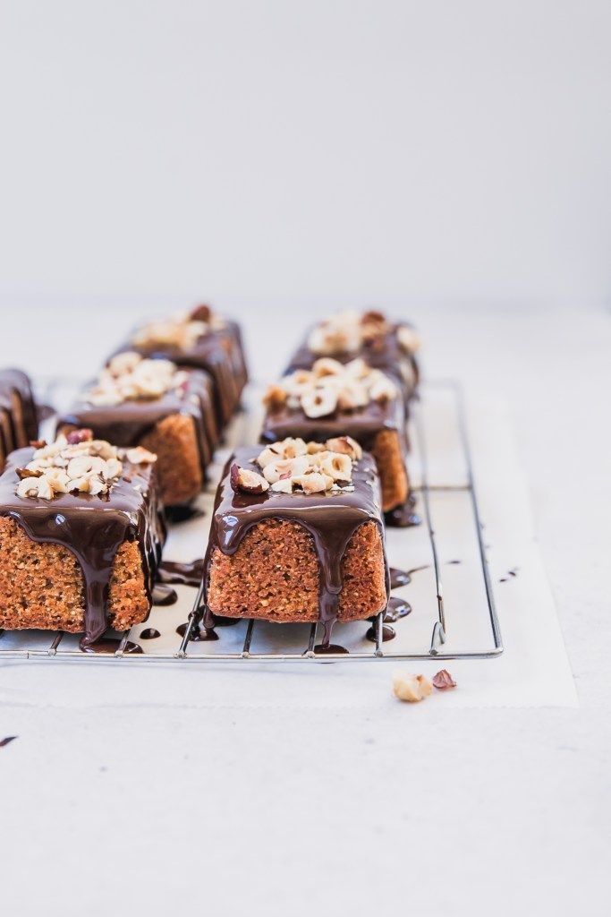 Mini Hazelnut, Coffee & Chocolate Cakes | The Brick Kitchen -   15 chocolate cake Aesthetic ideas