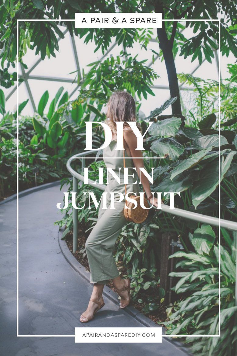 DIY Linen Jumpsuit | Collective Gen -   15 diy clothes design creative ideas