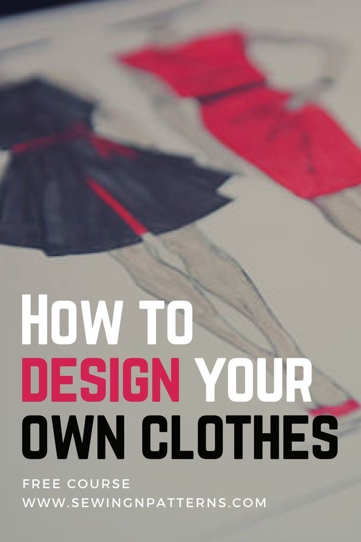 Learn How to Design Your Own Clothes -   15 diy clothes design creative ideas
