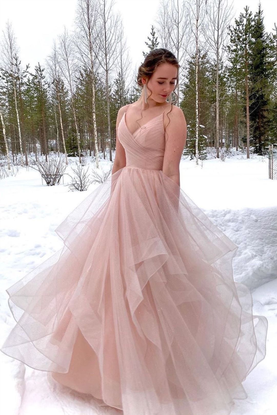 Pink Ball Gown -   15 dress Cortos azul ideas
