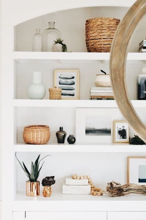 How to Style Open Shelving -   15 room decor Simple apartment therapy ideas