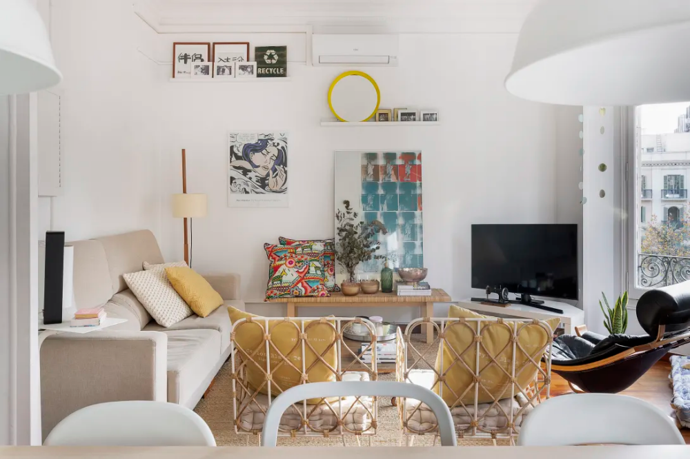 This Barcelona Apartment Masters an Effortless, Airy, and Very Affordable Style of Decor -   15 room decor Simple apartment therapy ideas