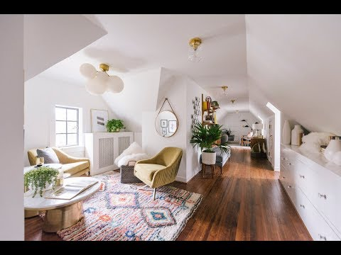 Boho Minimal & Scandinavian Style In Attic Apartment • North Carolina | Interior Design -   15 room decor Simple apartment therapy ideas