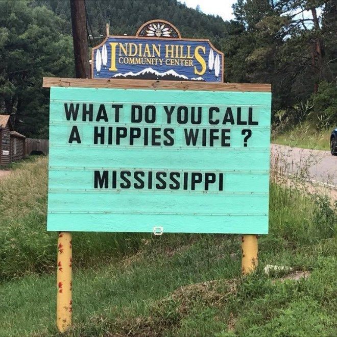 Man Posts Brilliant Dad Jokes And Puns On a Roadsign In a Small Town -   16 dad jokes ideas