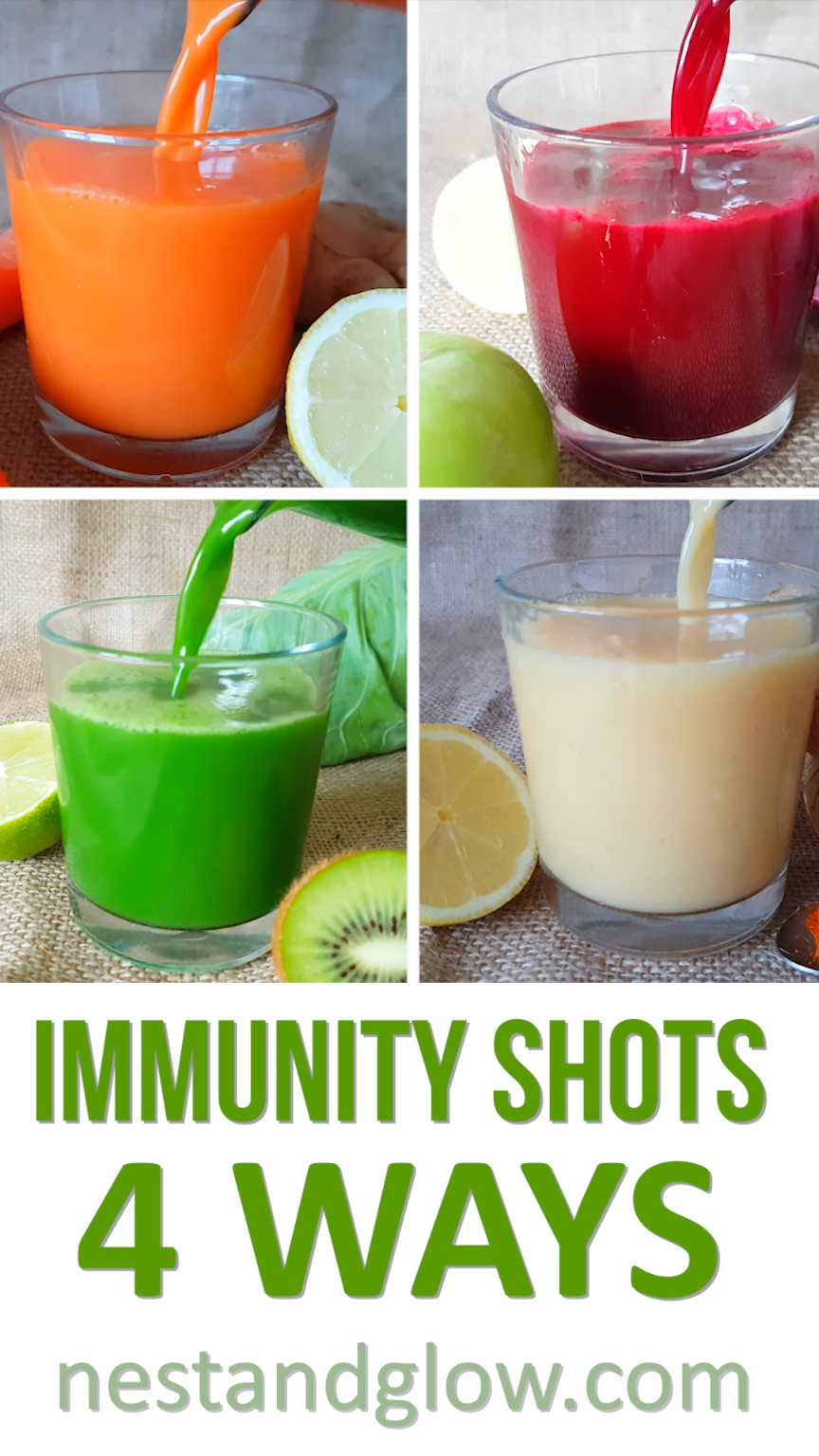 Immunity Shots Without a Juicer -   16 diet Juice health ideas