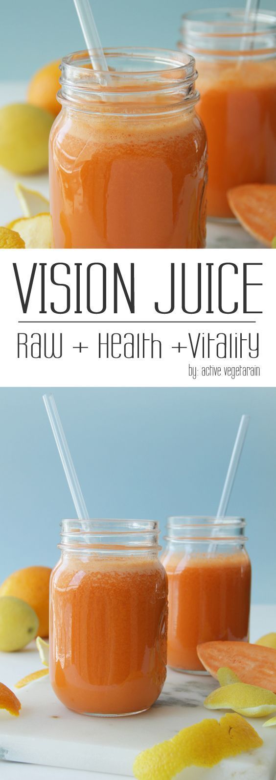 Juice Good for the Eyes - Recipes - Active Vegetarian -   16 diet Juice health ideas