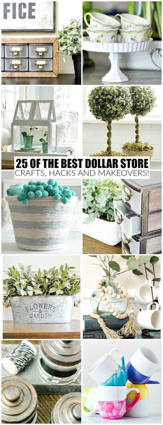 25 of the Best Dollar Store Crafts and Makeovers Ever -   16 diy projects Dollar Store kids ideas