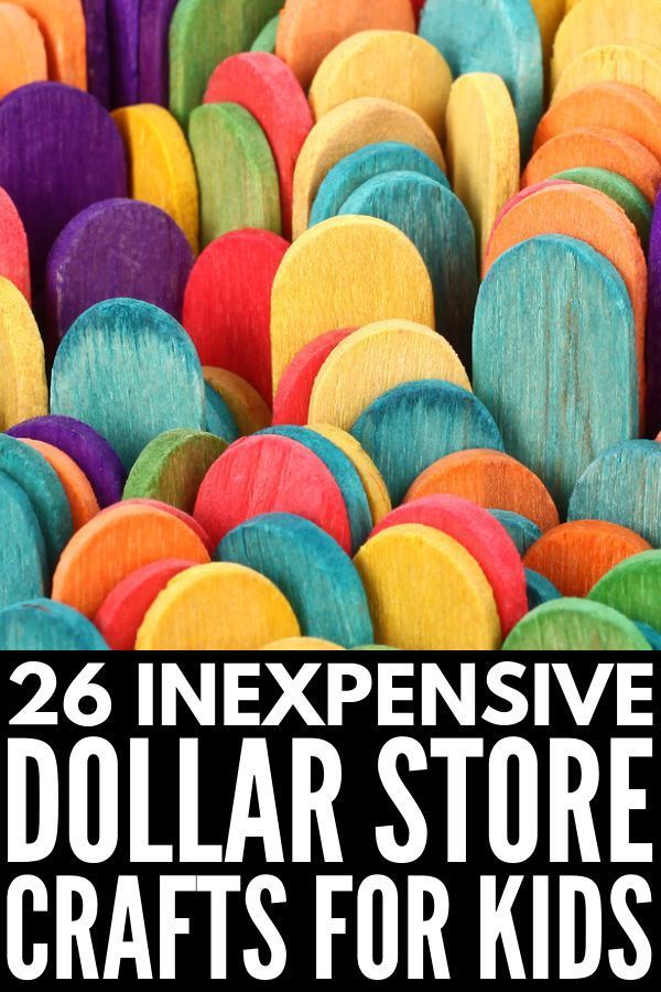Crafting on a budget: 26 super fun dollar store crafts for kids -   16 diy projects Dollar Store kids ideas