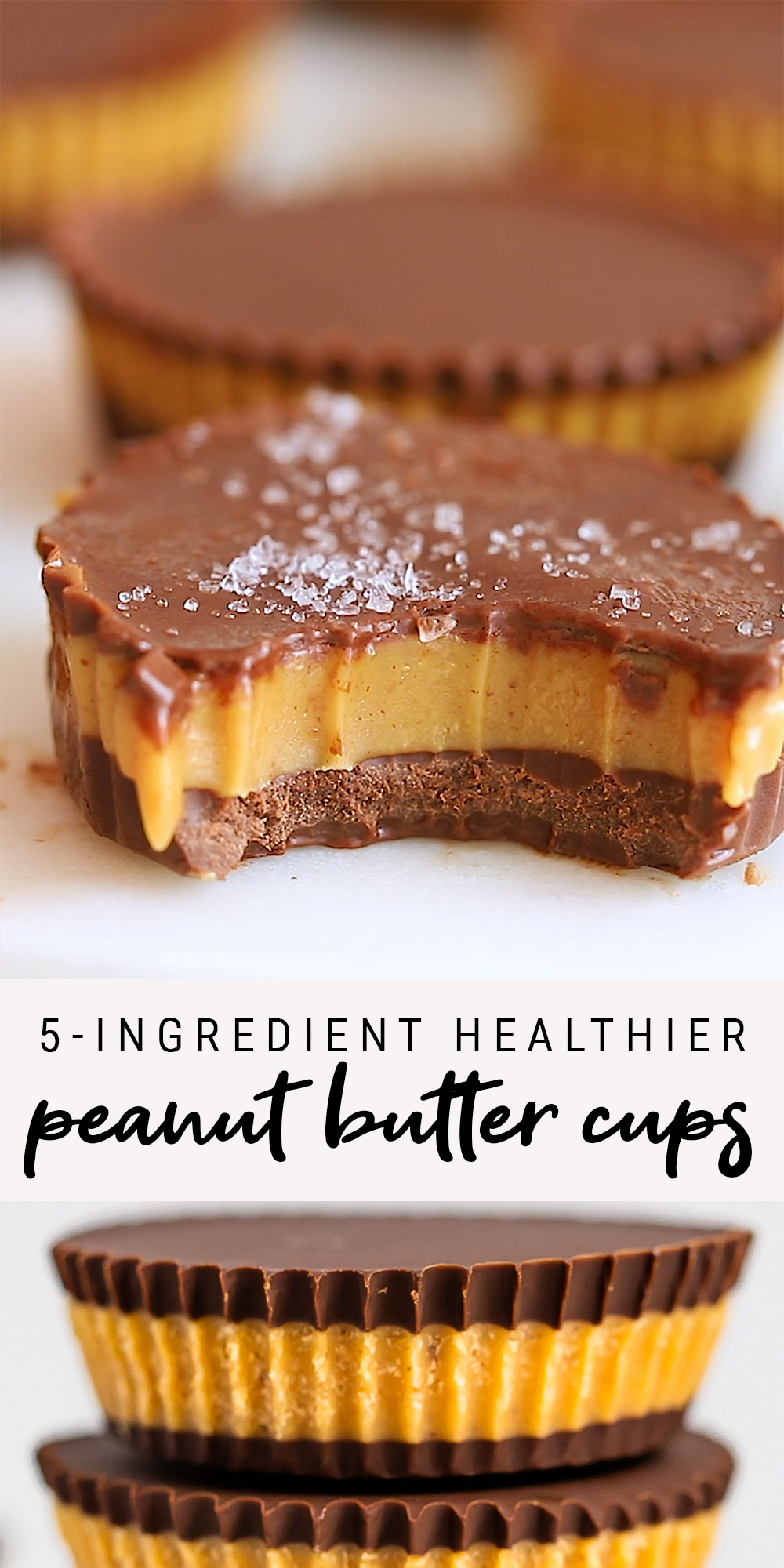 Healthy Peanut Butter Cups | 5-Ingredient Recipe -   16 peanut butter desserts Healthy ideas