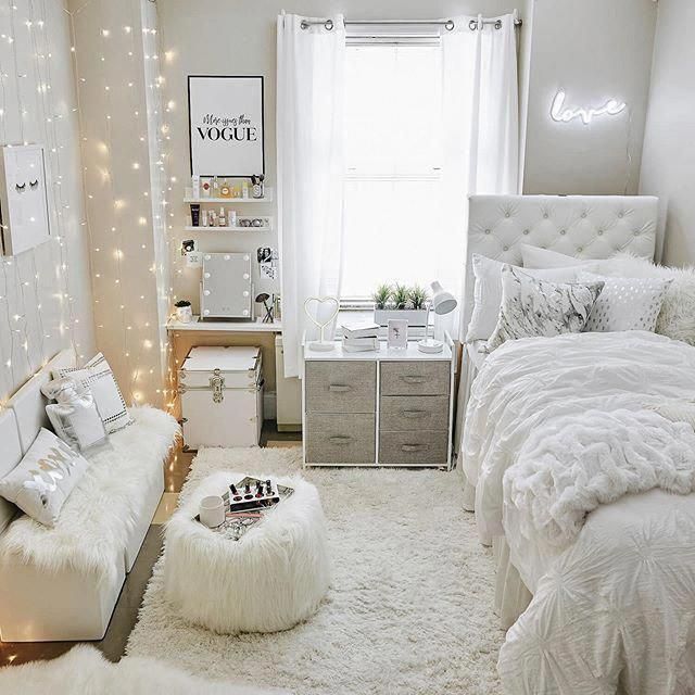 cute small bedroom or dorm room decor ideas -   16 room decor Bedroom women ideas