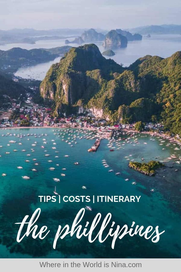 A Guide to Backpacking the Philippines: Itinerary, Costs, Tips + More -   16 travel destinations Asia laptops ideas