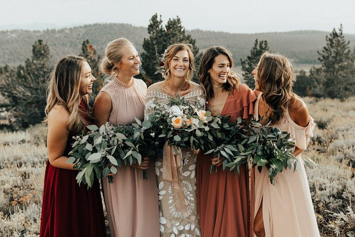 Adventurous Mount Rose Trail Wedding with a Dose of Boho Details | Junebug Weddings -   17 boho wedding Bridesmaids ideas