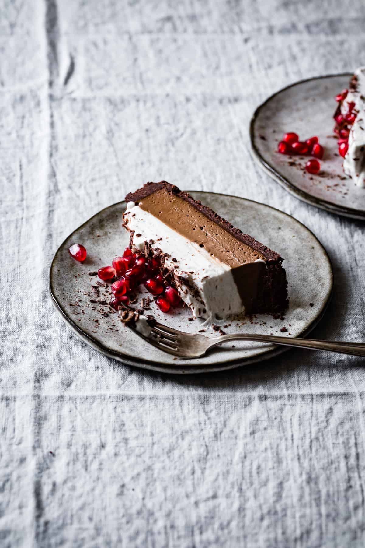 Chocolate Cream Tart {vegan, gluten-free} -   17 desserts Photography heavens ideas