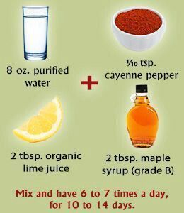 The Master Cleanse Diet Recipe for Weight Loss and Detox -   17 diet Body cleanses ideas
