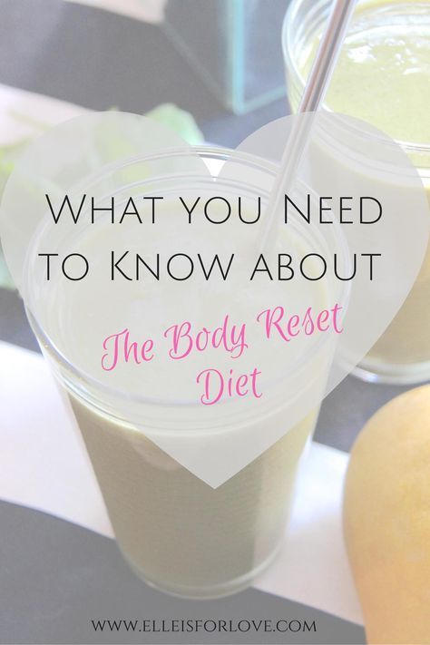 { What you Need to Know about The Body Reset Diet } - Elle is for Love -   17 diet Body cleanses ideas