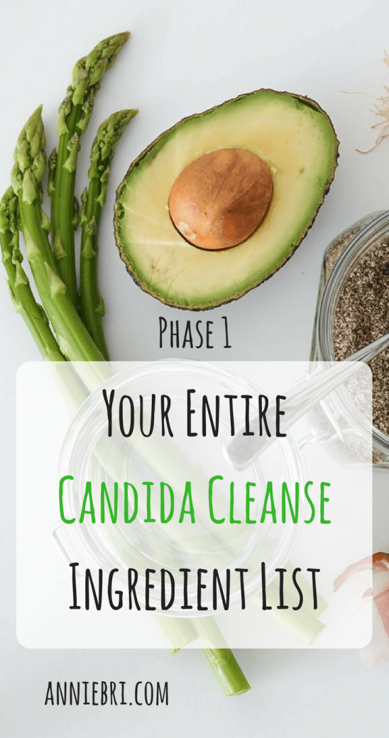 Your Entire Candida Cleanse Ingredient List: Phase 1 - Annie Bri -   17 diet Body cleanses ideas