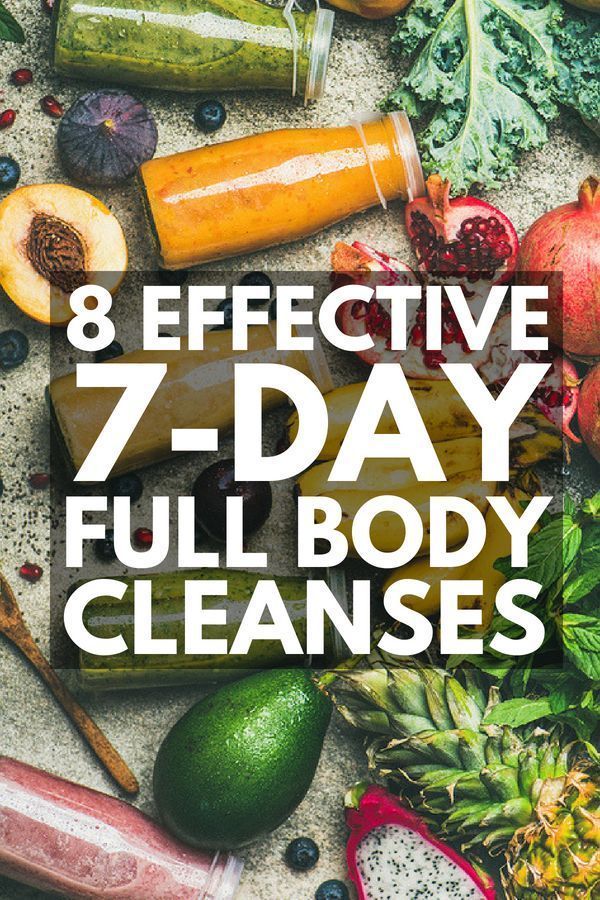 Detox 101: 7-Day Cleanse for Weight Loss and a Flat Belly -   17 diet Body cleanses ideas