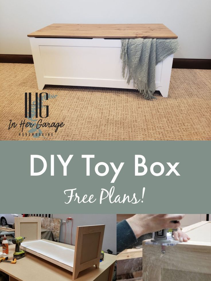 DIY Toy Box -   17 diy projects Wooden awesome ideas