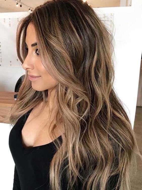 10 Ravishing Red Chocolate Brown Balayage Spring Hair Colors For Brunettes -   17 hair Trends balayage ideas