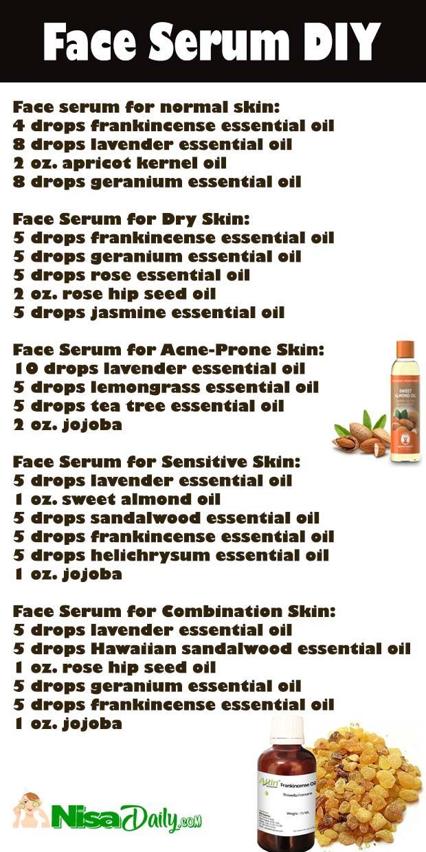 How To Make Face Serum Recipes For Dry Skin, Oily Skin, Normal Skin, Sensitive Skin? | Nisadaily.com -   17 skin care Face life ideas